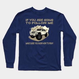 Offroad Adventure Extreme 4x4 Long Sleeve T-Shirt